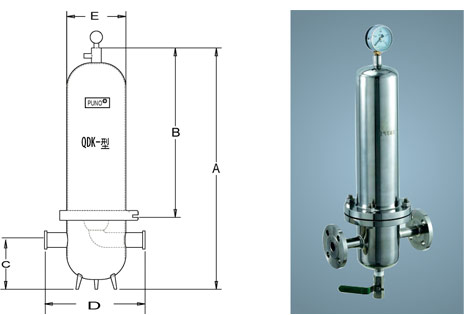 QDY-QDK-系列不锈钢过滤器 QDY-QDK-系列不锈钢过滤器